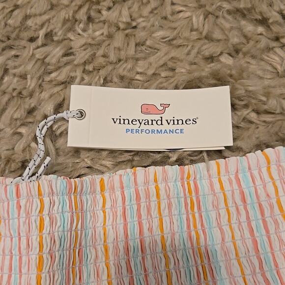 NWT Vineyard Vines Neon Rosa Harbor Smocked Tiered Mini Skirt Romantic - Picture 5 of 8